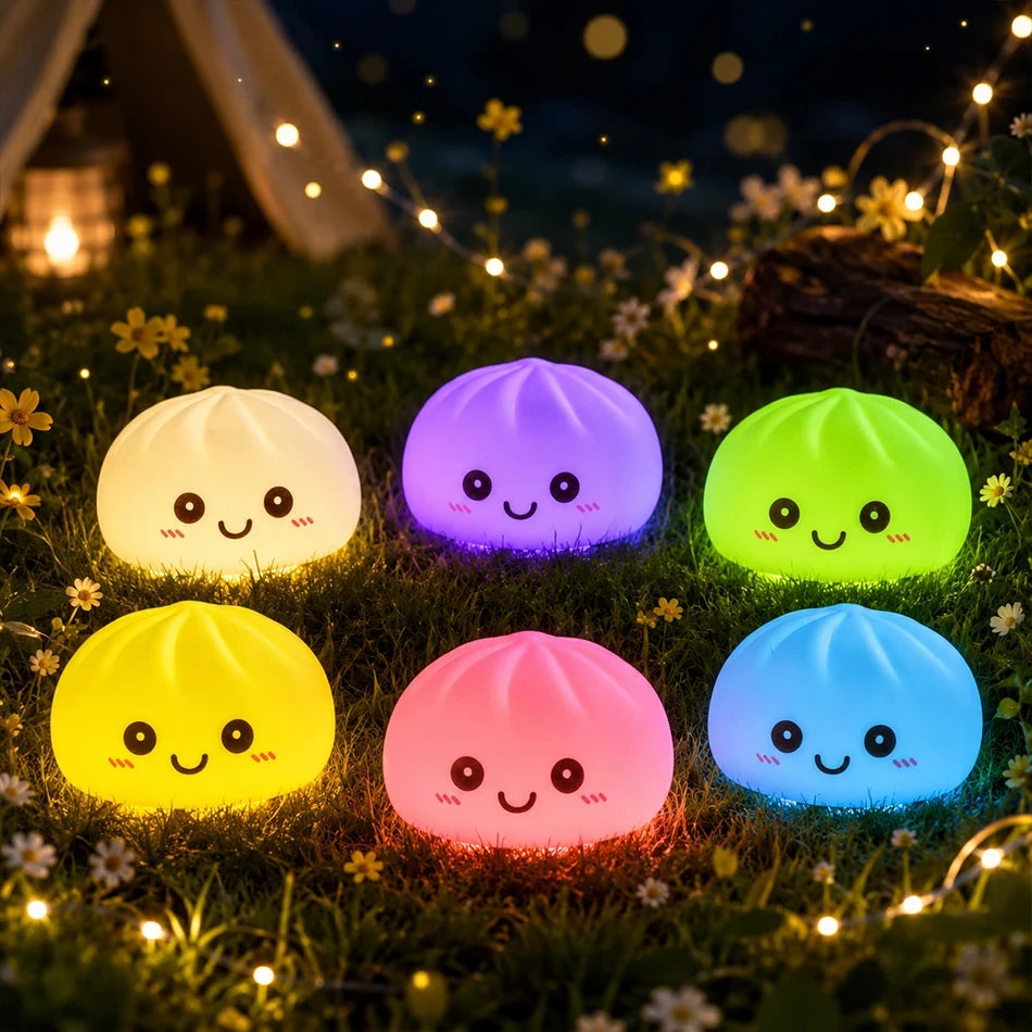 Glow Dumpling Mini Night Light | Cute Kawaii Desk Decor